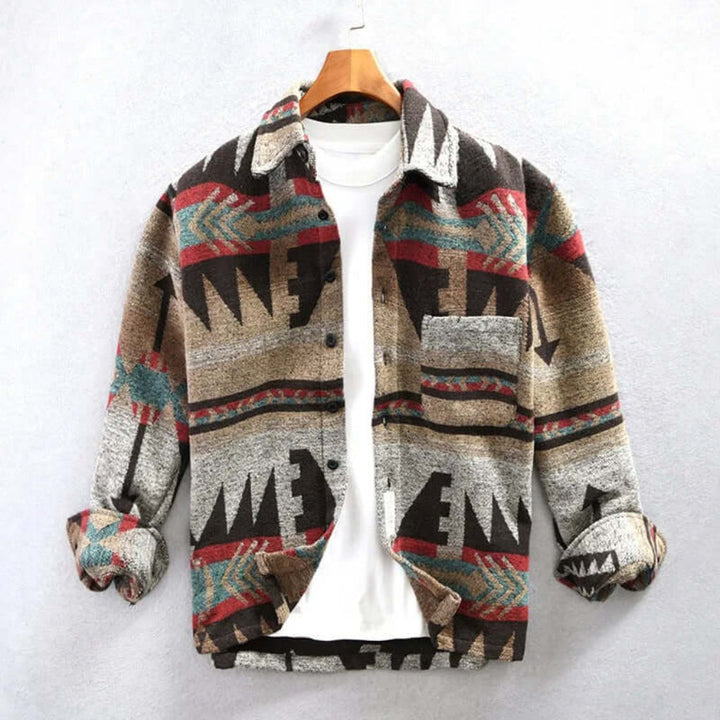 Camisa Chaqueta Imagen Azteca Suroeste