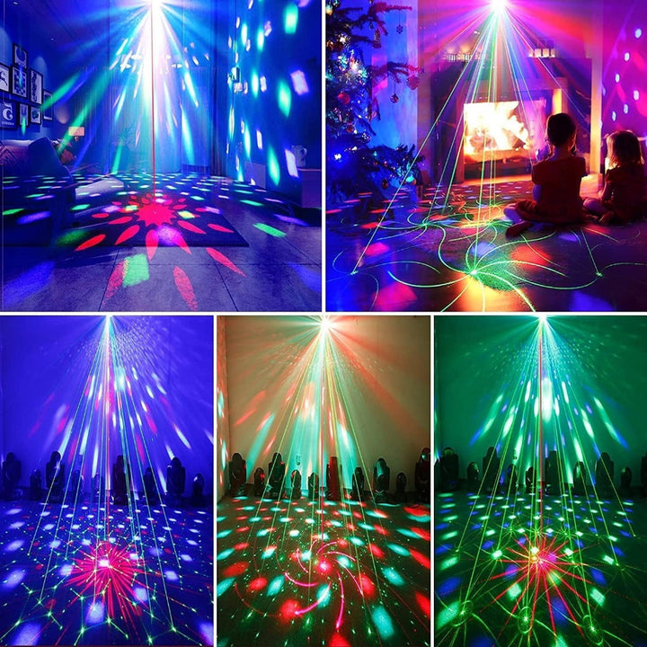 Luz Disco Láser 2 en 1