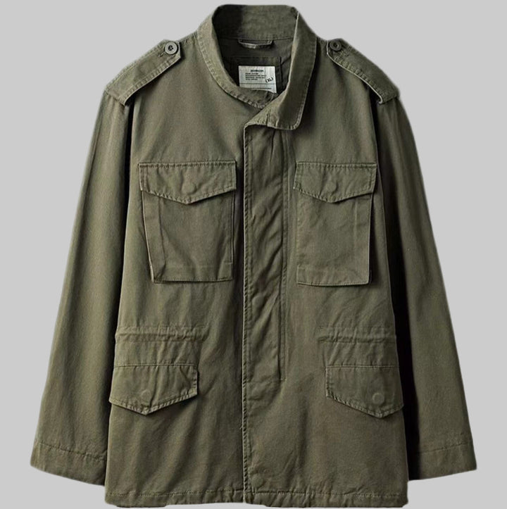 Chaqueta de Campo Militar Vintage para Hombres