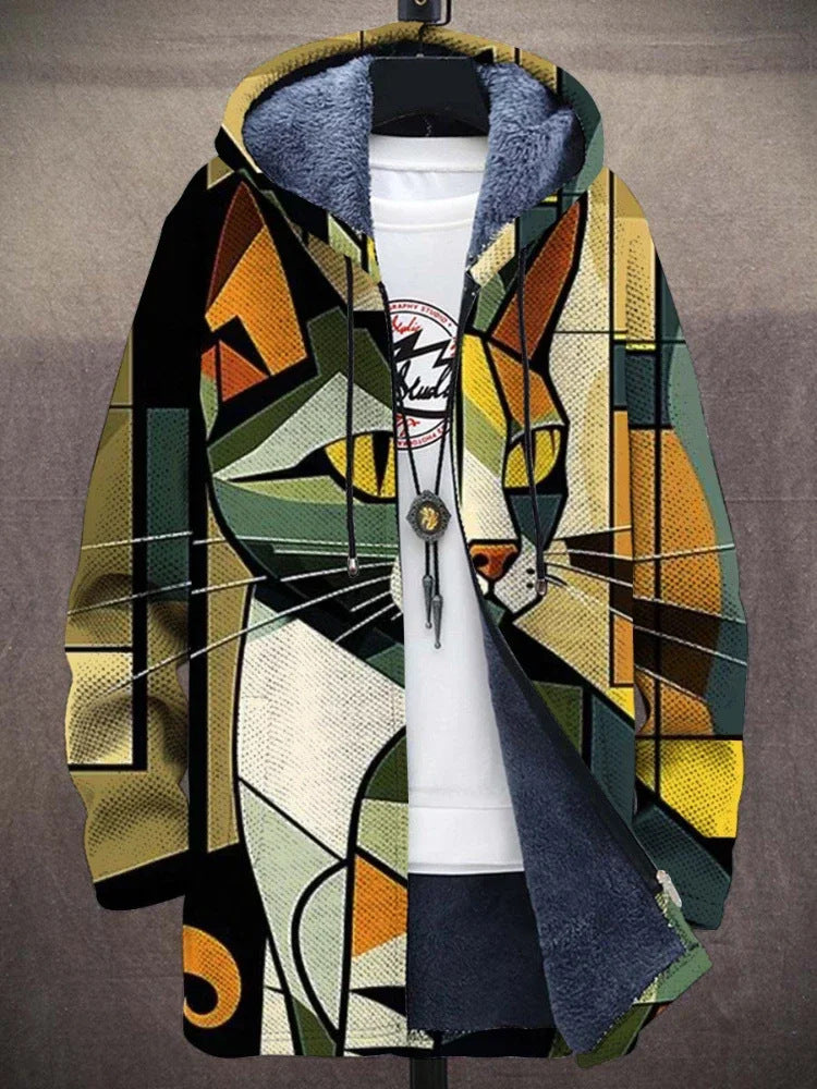 Milan – Chaleco retro con bloques de color para hombre