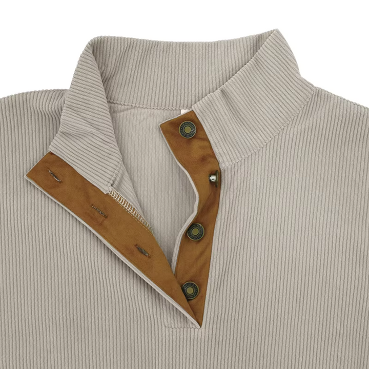 Jersey de pana para hombre, elegante y cómodo