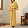 Bata de Baño Luxe Fleece Calidez Comodidad