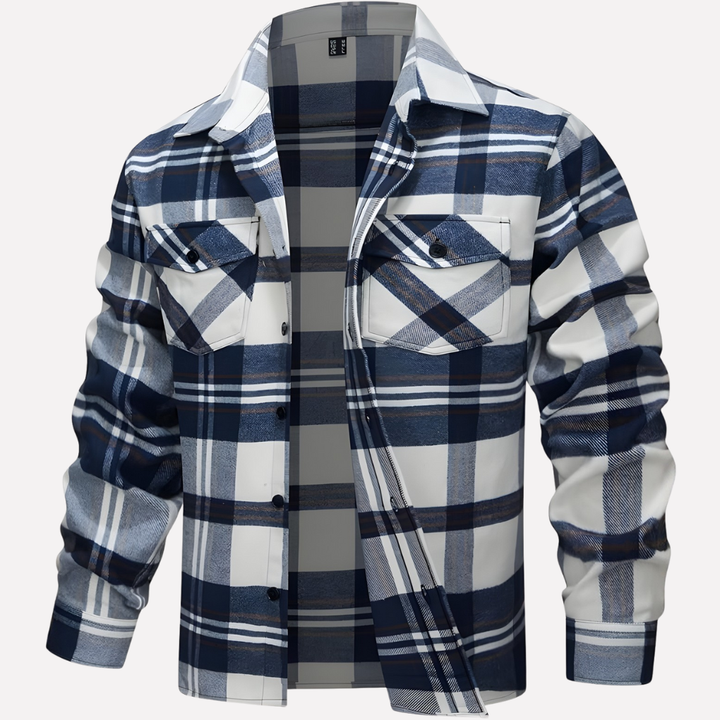 Camisa de Flanela a Cuadros para Hombres