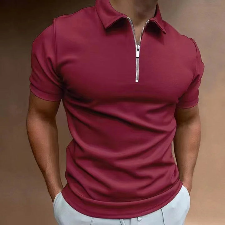 Polo con cuello con cremallera: la sofisticación moderna se une a la comodidad del día a día