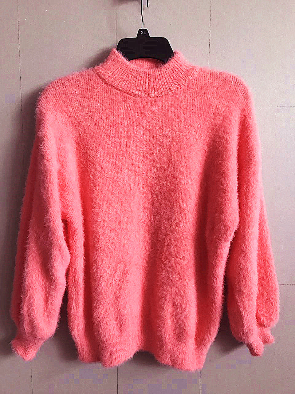 Suéter de Cuello Alto de Mohair