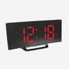 Reloj de Alarma Digital LED Curvado de Estilo Moderno