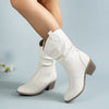 Botas vaqueras retro para mujer