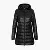 Chaqueta de Invierno de Mujer con Capucha y Corte Largo