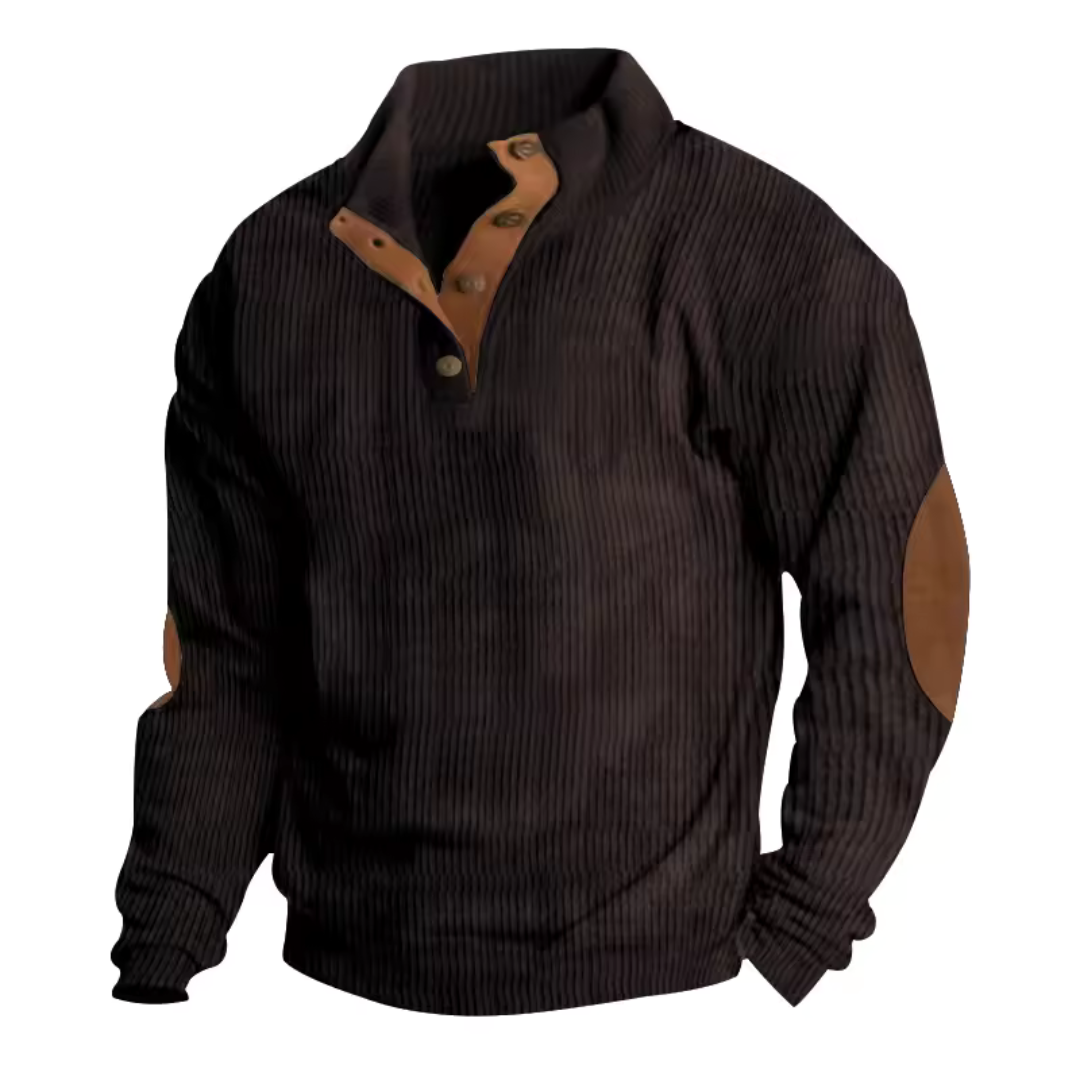 Jersey de pana para hombre, elegante y cómodo