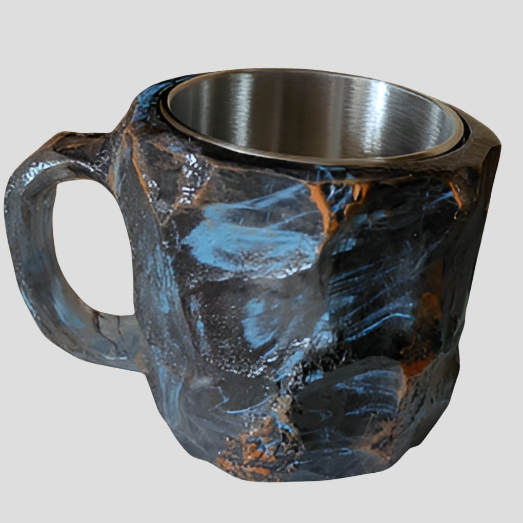 Tazas de Café de Cristal Mineral