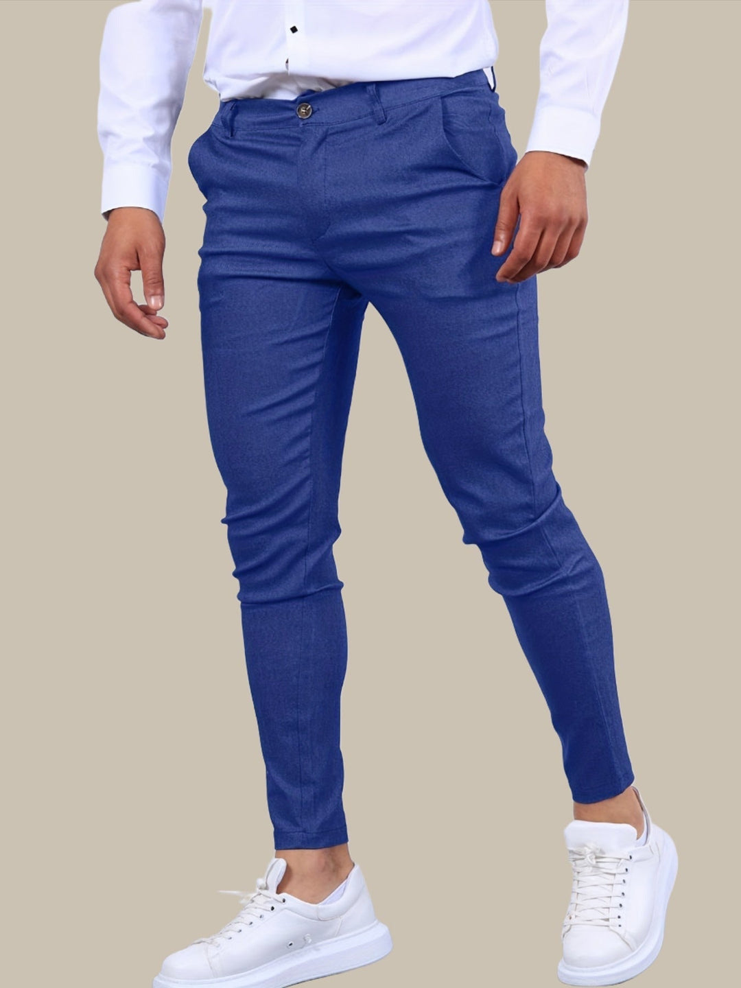 Orlando: pantalones pitillo elásticos para hombre