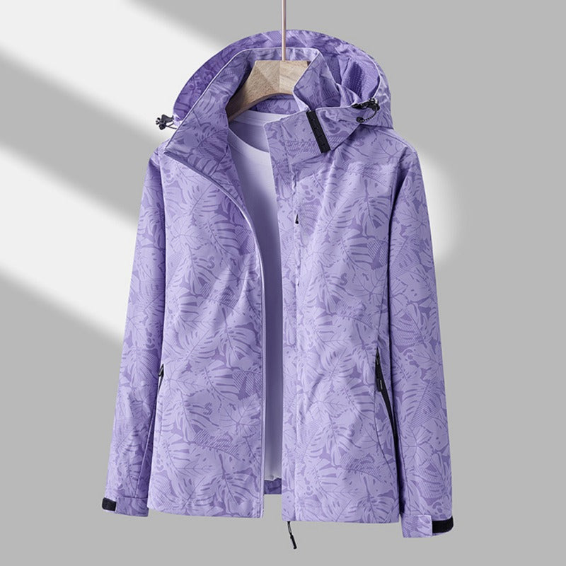 Olda – Chaqueta con capucha para mujer - Resistente al agua y al viento