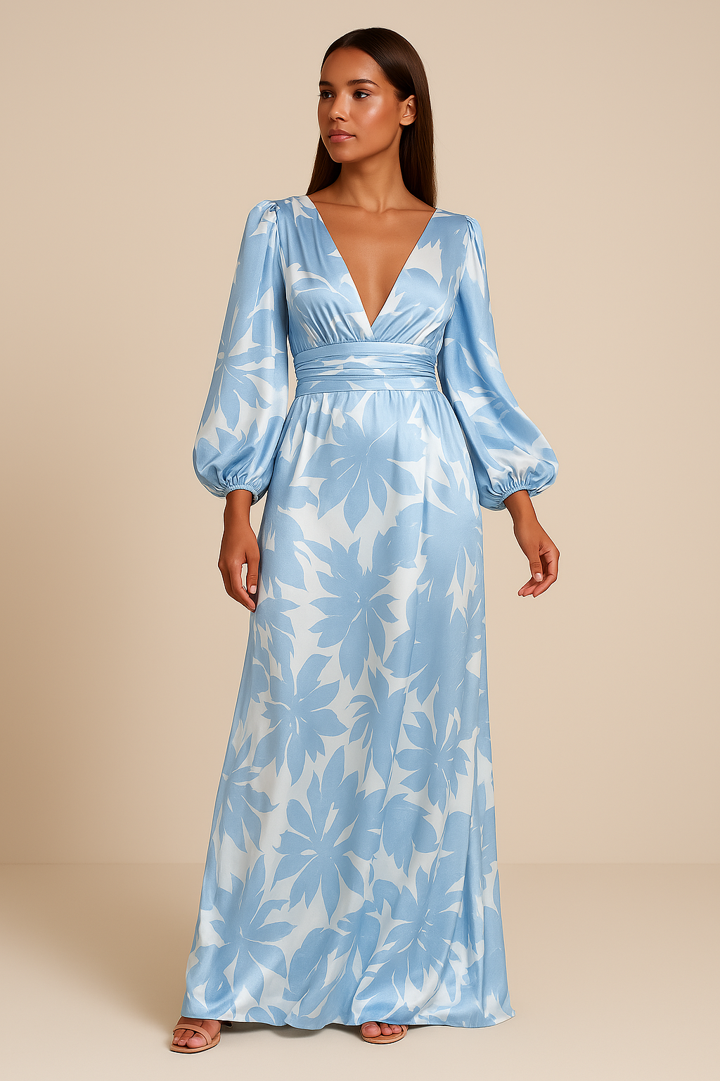 Vestido de estilo europeo a la última