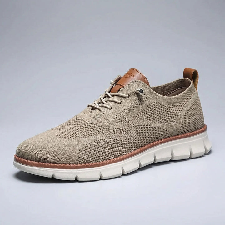 Airflex - Zapatillas deportivas transpirables con cordones y malla tejida