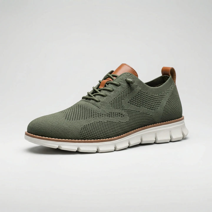 Airflex - Zapatillas deportivas transpirables con cordones y malla tejida