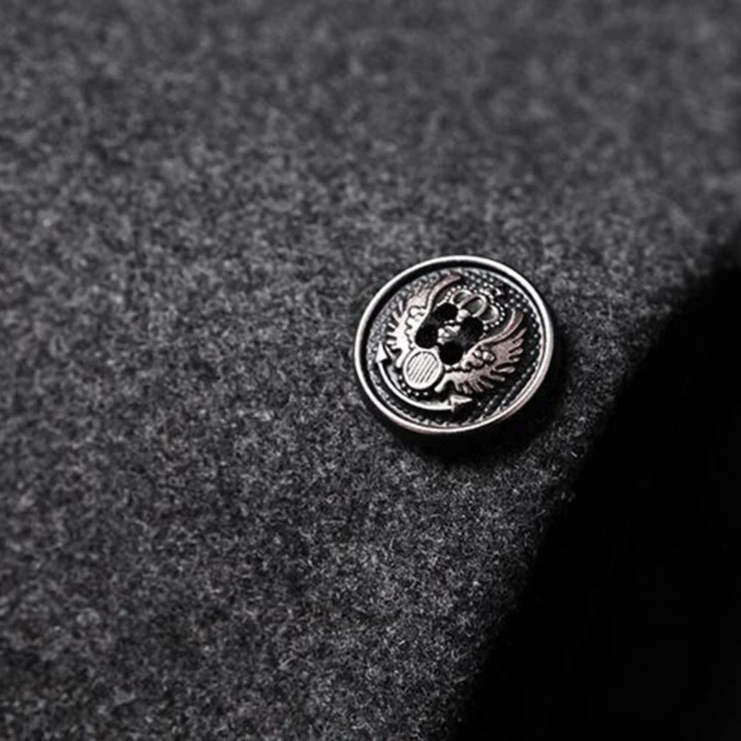 Alexander: abrigo largo de gala para hombre con elegancia atemporal