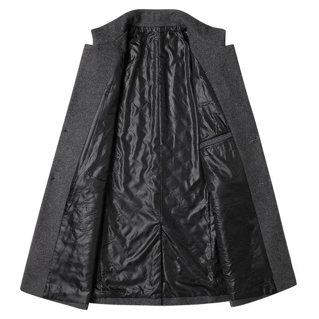 Alexander: abrigo largo de gala para hombre con elegancia atemporal