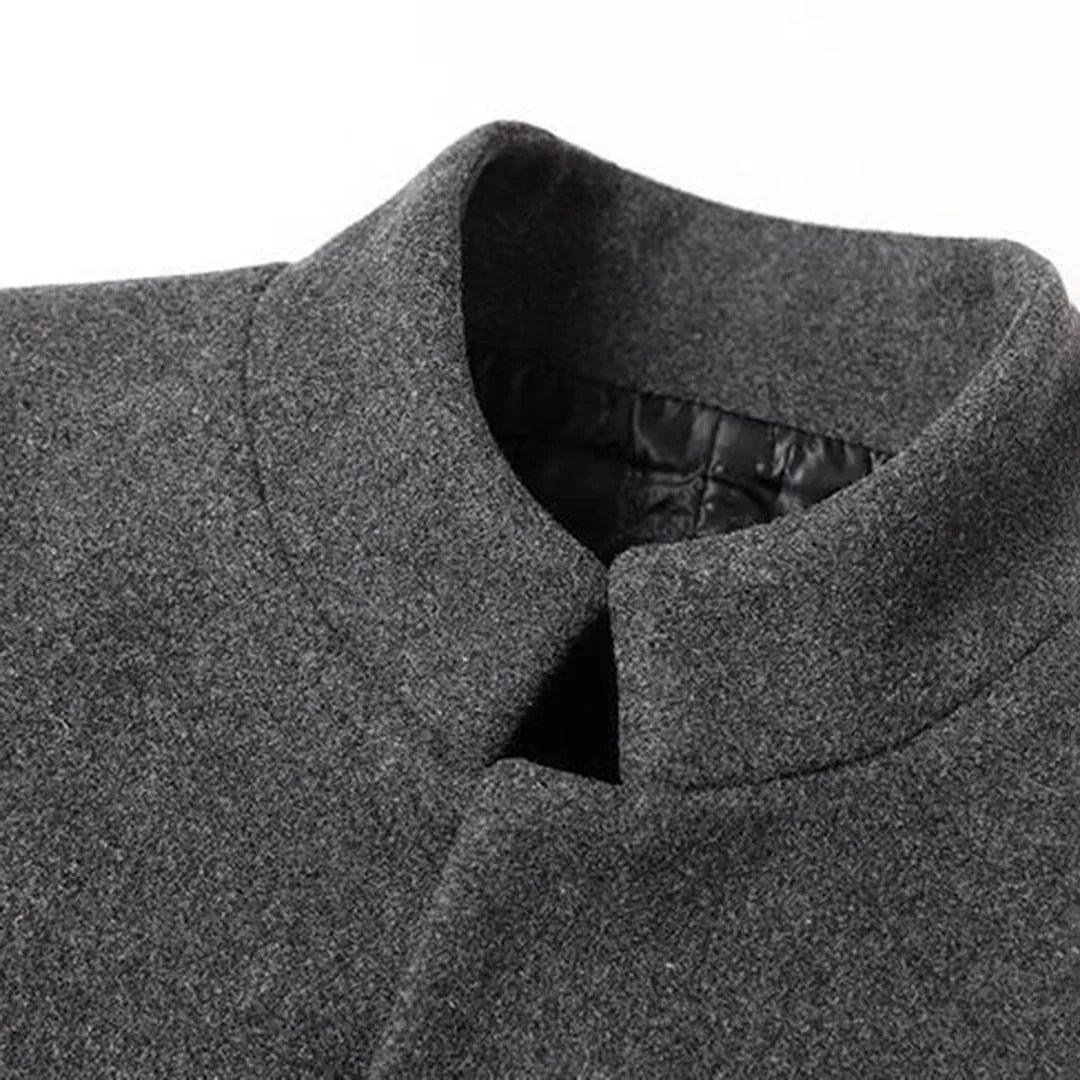 Abrigo Formal Largo para Hombres con Elegancia Atemporal