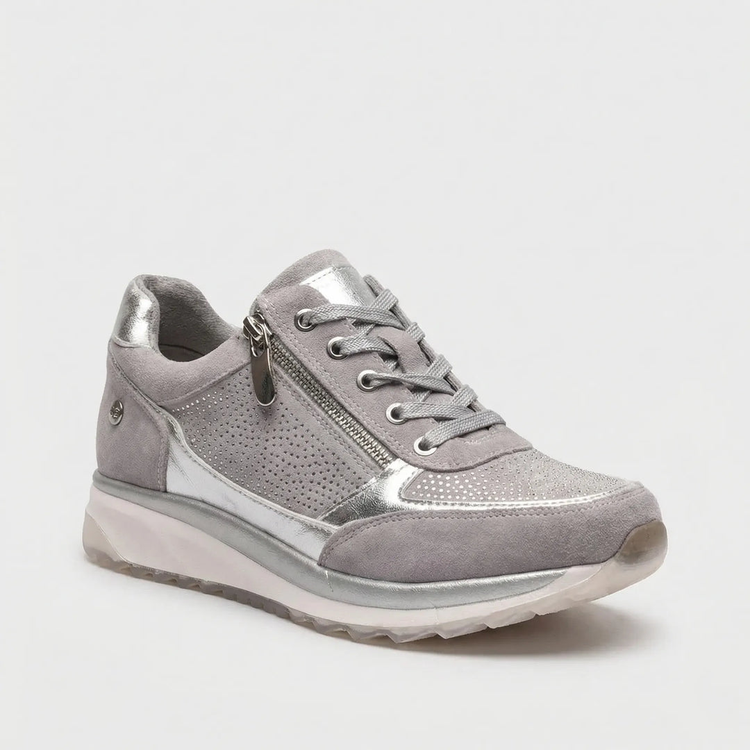 Amblevare - Zapatillas ortopédicas con cordones y soporte