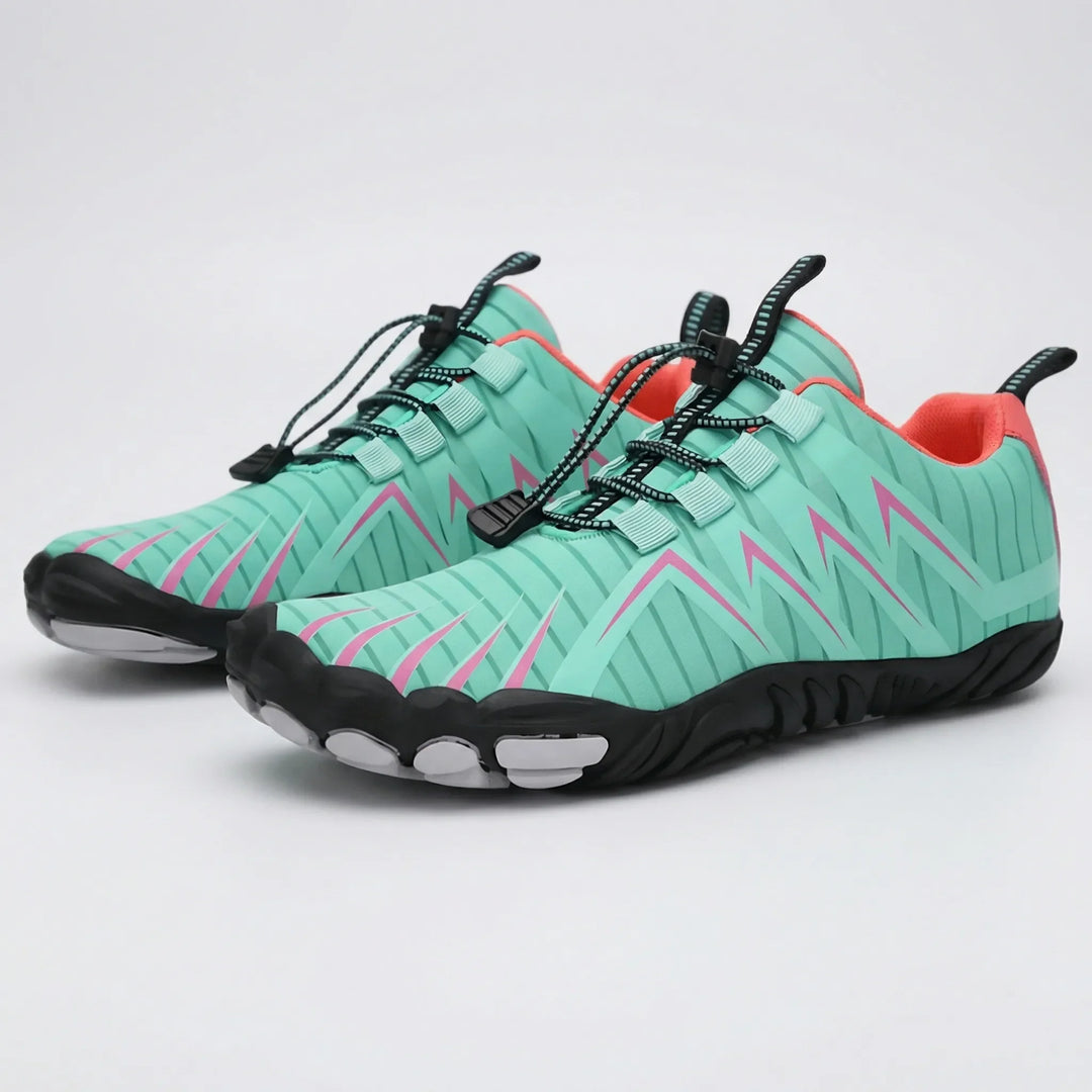 Aquaflex - Zapato acuático sin cordones de cinco dedos