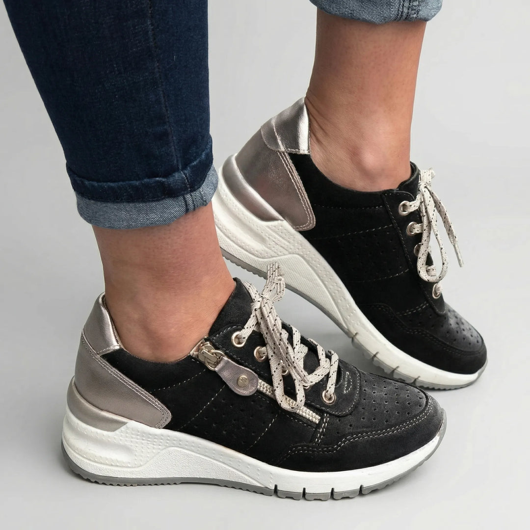 Archvelle - Zapatillas ortopédicas con suela de cuña
