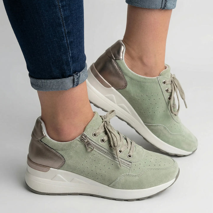 Archvelle - Zapatillas ortopédicas con suela de cuña