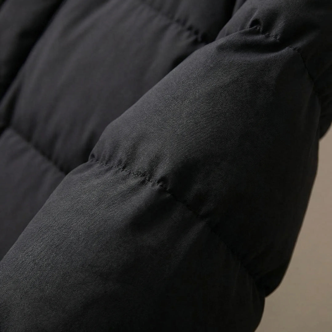 Arcova - Parka acolchada larga con capucha para mujer