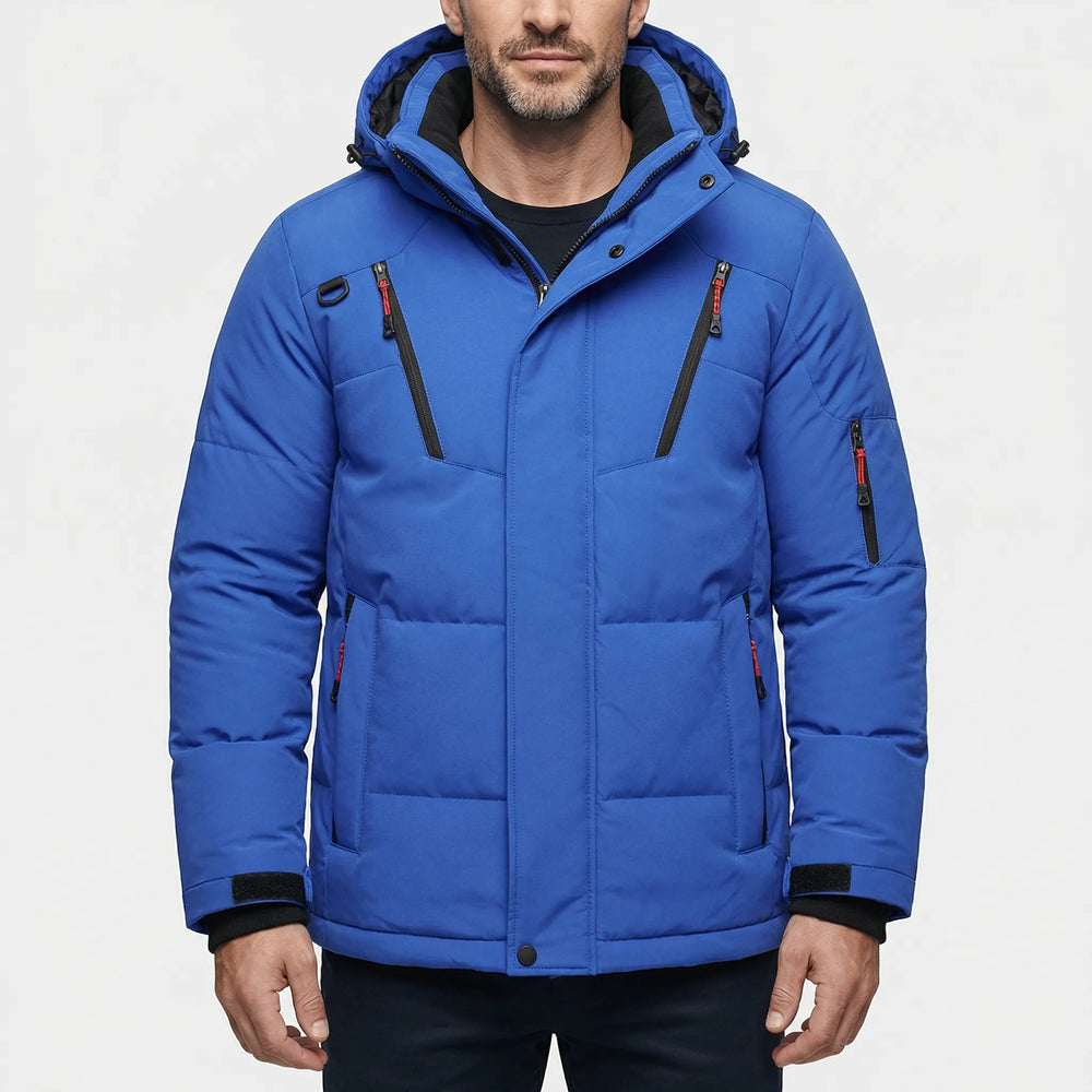 Arctovex - Chaqueta de invierno con capucha y aislamiento térmico para hombre