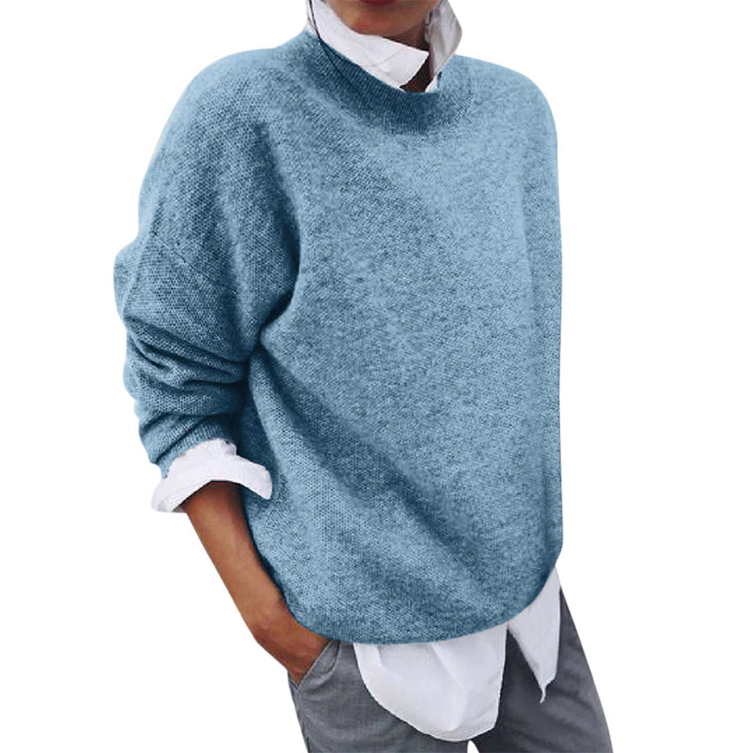 Jersey de mezcla similar a la lana para hombre