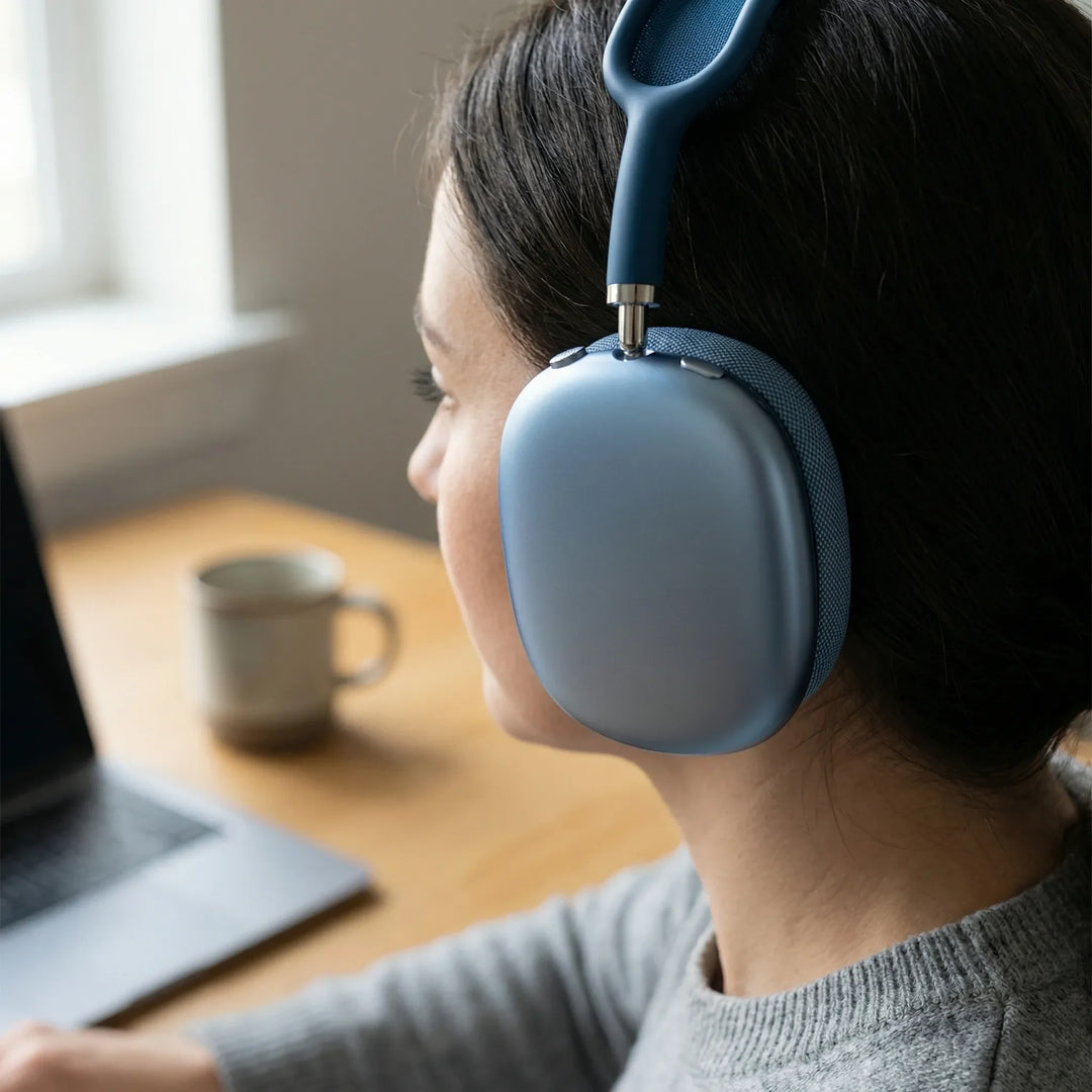Audivox - Auriculares inalámbricos Bluetooth supraaurales