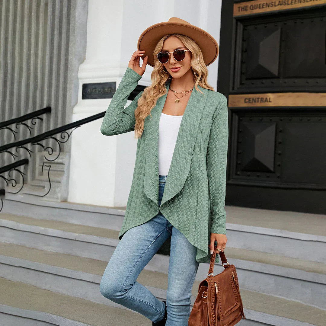 Aurora: elegante cárdigan de mujer para la temporada de otoño