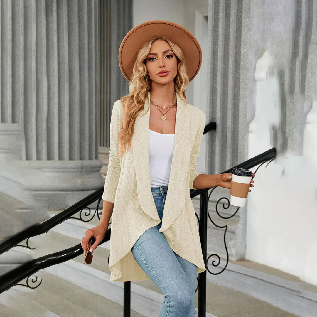 Aurora: elegante cárdigan de mujer para la temporada de otoño