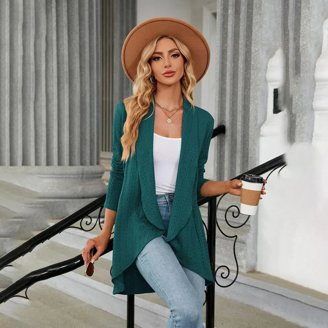 Aurora: elegante cárdigan de mujer para la temporada de otoño