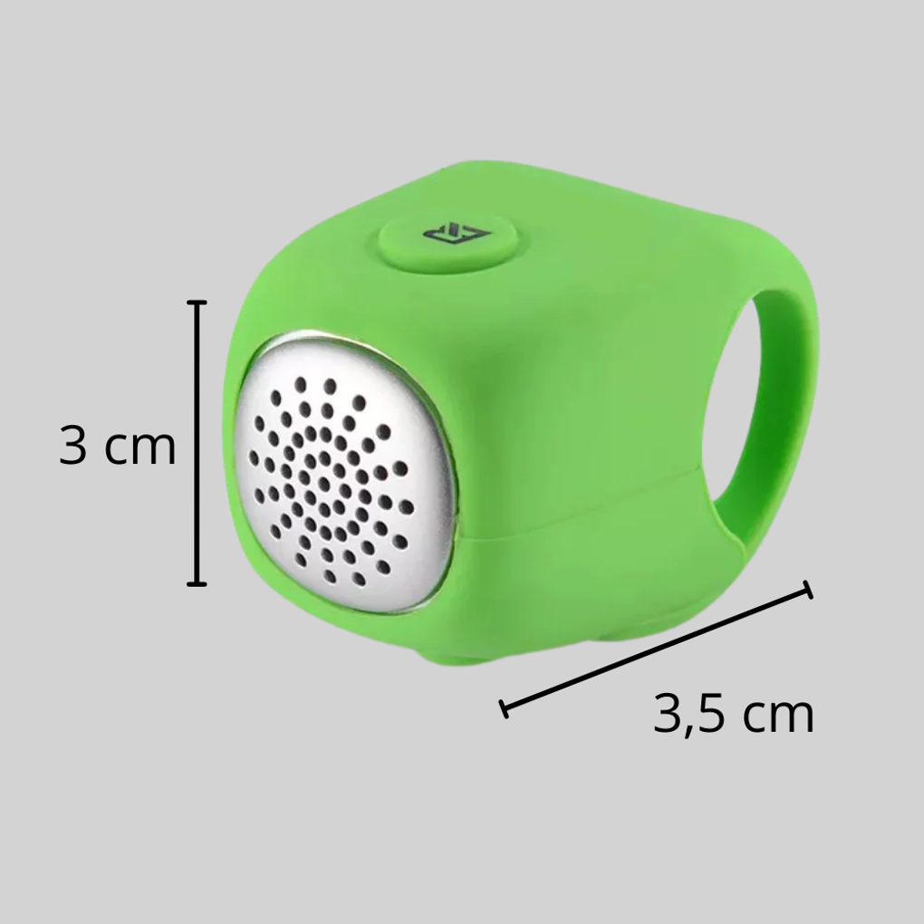 Bocina de Bicicleta – Bocina de Silicona Compacta con Sonido Claro