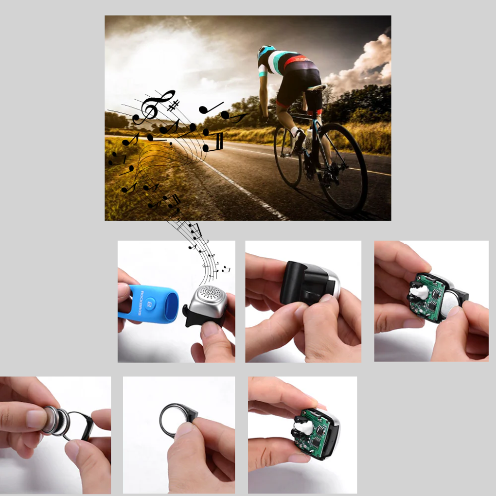 Bocina de Bicicleta – Bocina de Silicona Compacta con Sonido Claro