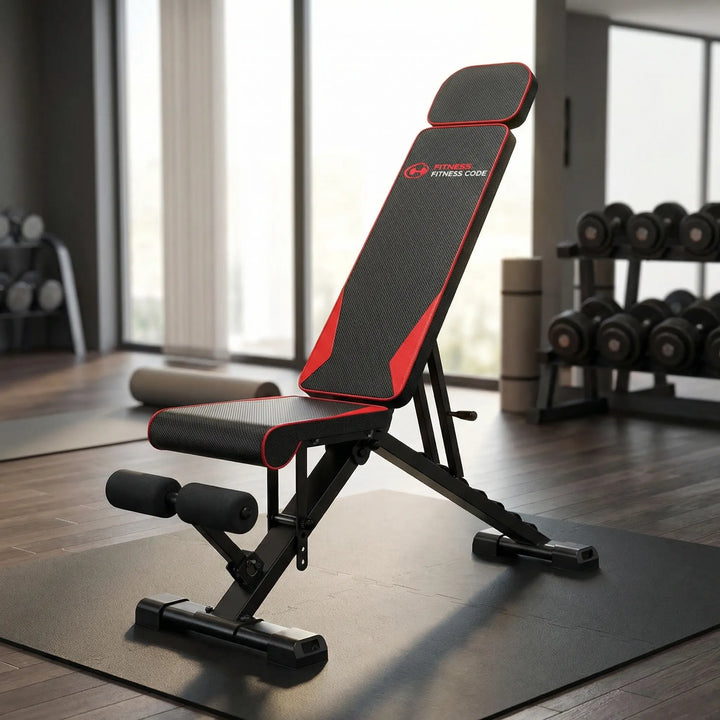 Benchvex - Banco de entrenamiento plegable ajustable multiposición