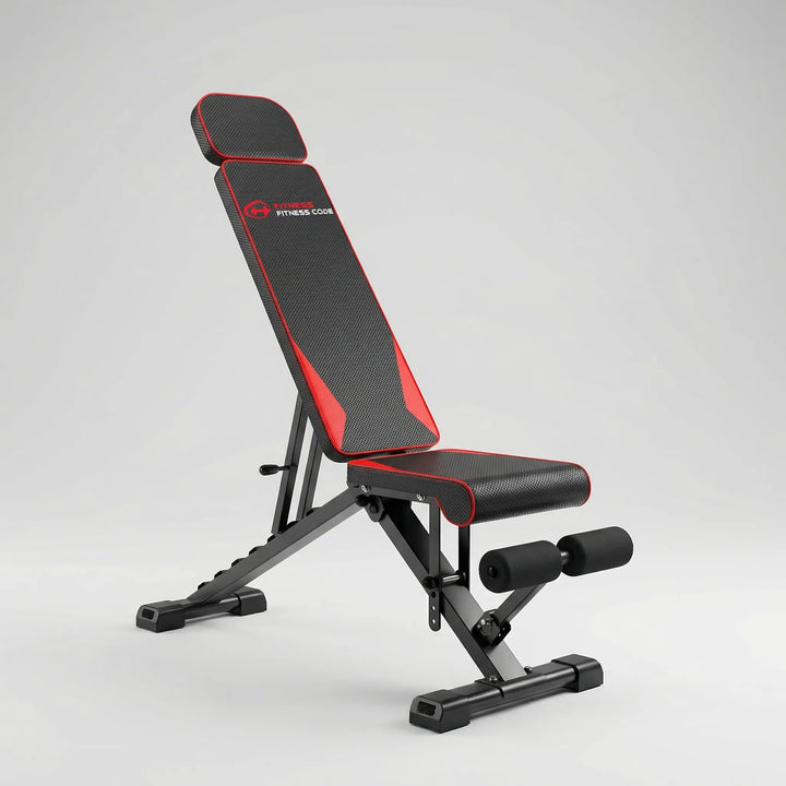 Benchvex - Banco de entrenamiento plegable ajustable multiposición