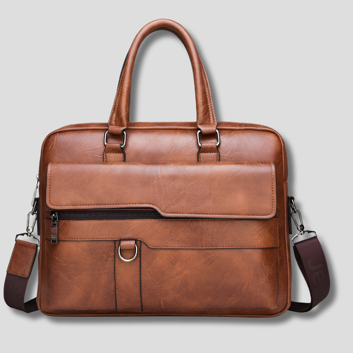 Benedicto – Elegante bolso de hombro de piel para hombre