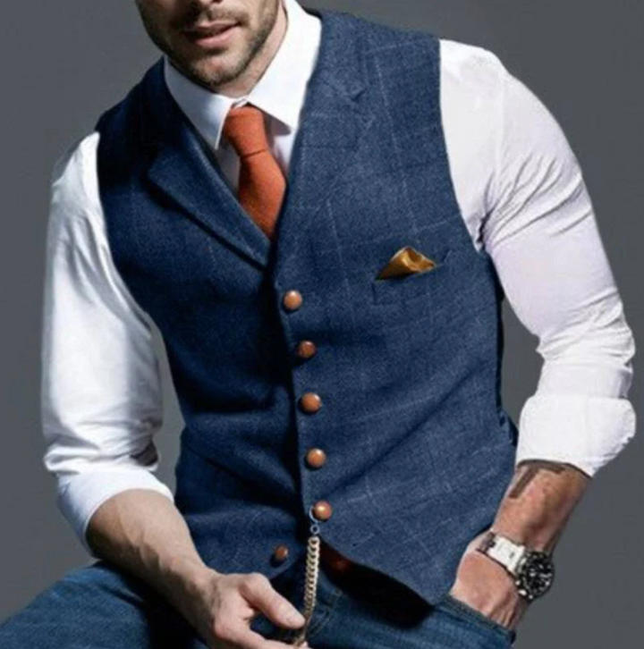 Chaleco Vintage para Hombres – Estilo Clásico con Margen Moderno
