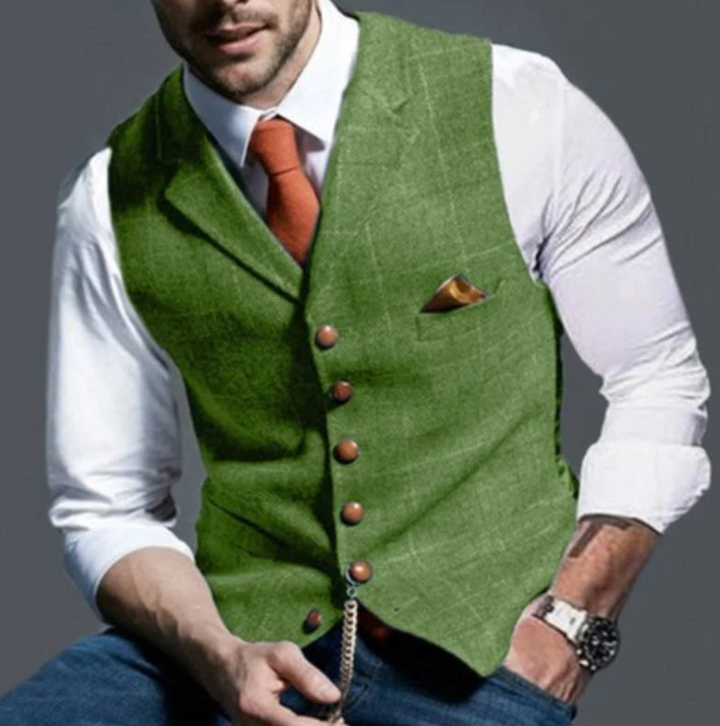 Chaleco Vintage para Hombres – Estilo Clásico con Margen Moderno