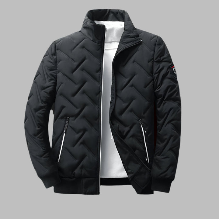 Chaqueta Rompevientos con Cremallera Completa para Hombres
