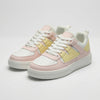 Zapatilla Baja con Cordones Color Block