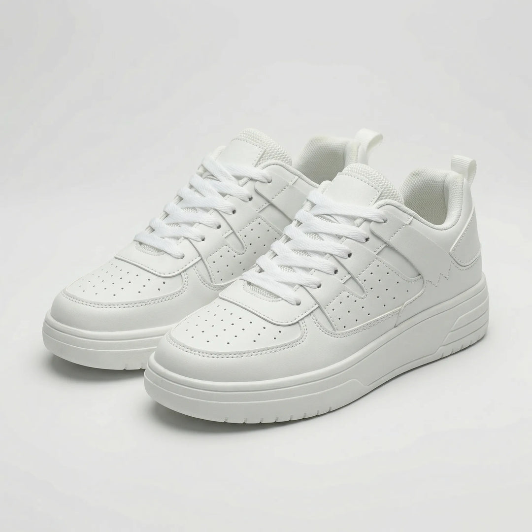 Bloompace - Zapatillas bajas con cordones y bloques de color