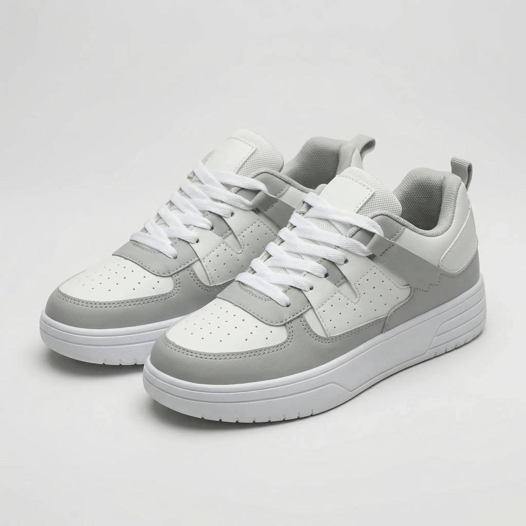 Bloompace - Zapatillas bajas con cordones y bloques de color