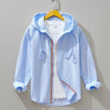 Chaqueta con capucha de algodón egipcio Beckham