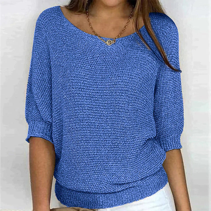 Jersey oversize liso y desenfadado para mujer: sencillez y comodidad para un estilo diario sin complicaciones