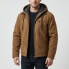 Chaqueta con Capucha con Forro de Polar para Hombres