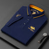 Camisa Polo Casual de Botón para Hombres