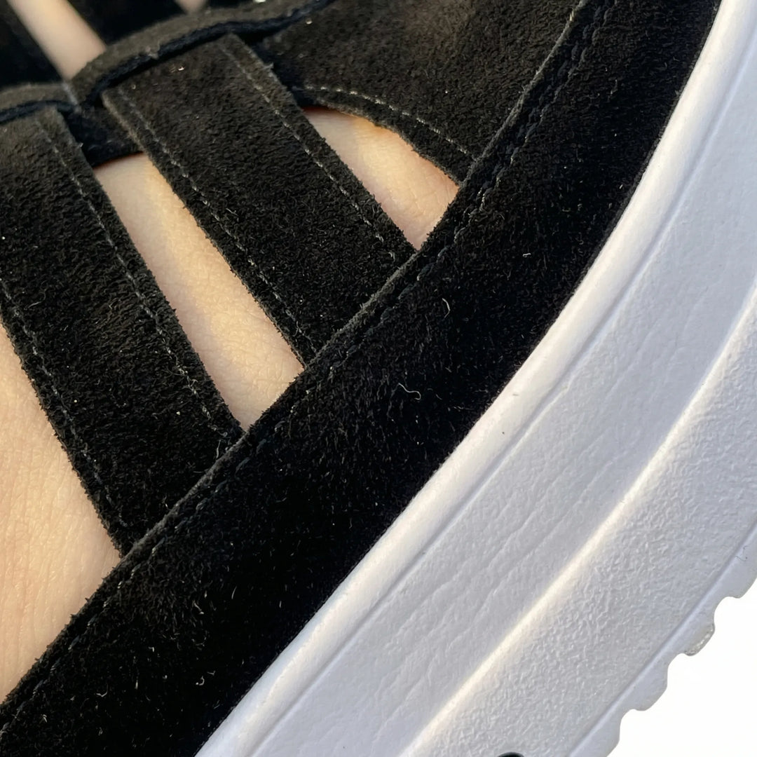 Brezolia - Zapatos casuales ortopédicos abiertos para mujer