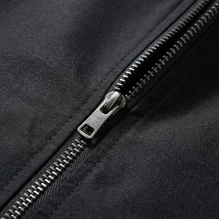 Brezzon - Chaqueta cortavientos con cuello alto para hombre
